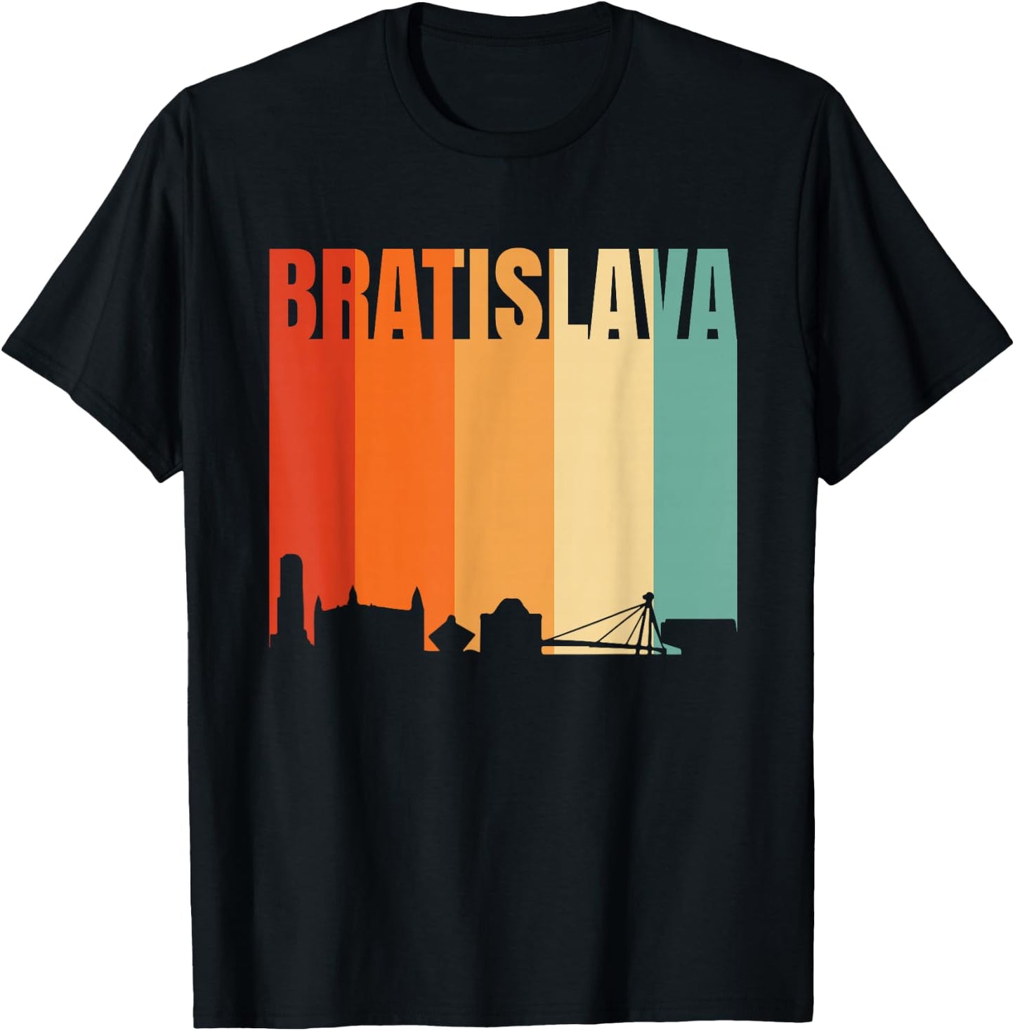 Beauty Of Bratislava T-Shirt - T-Shirt | Black