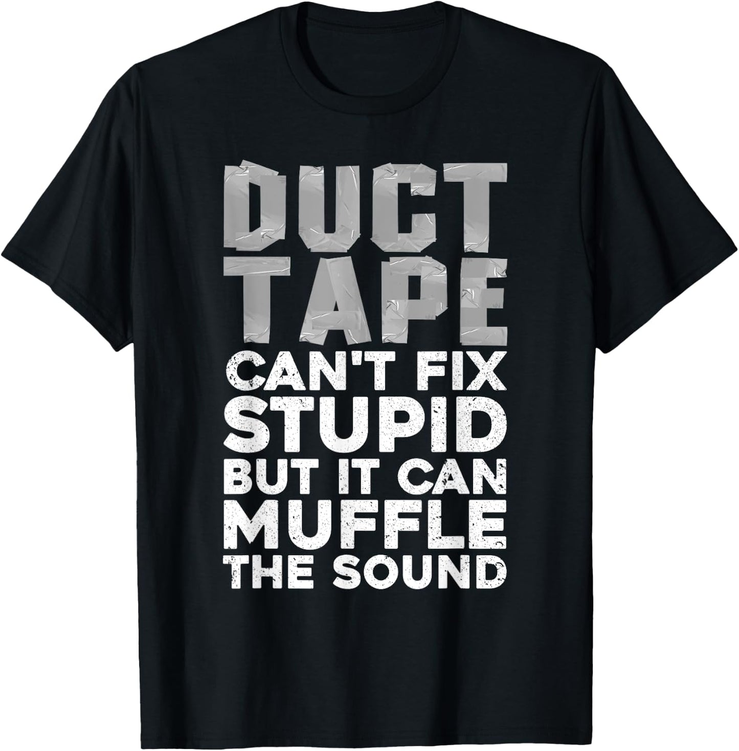 Cool Duct Tape Art Women Handyman Duct Tape Lover T-Shirt - T-Shirt | Black