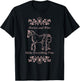Horses Wine Make Everything Fine Winelovers Love Wine Vino T-Shirt - T-Shirt | Black