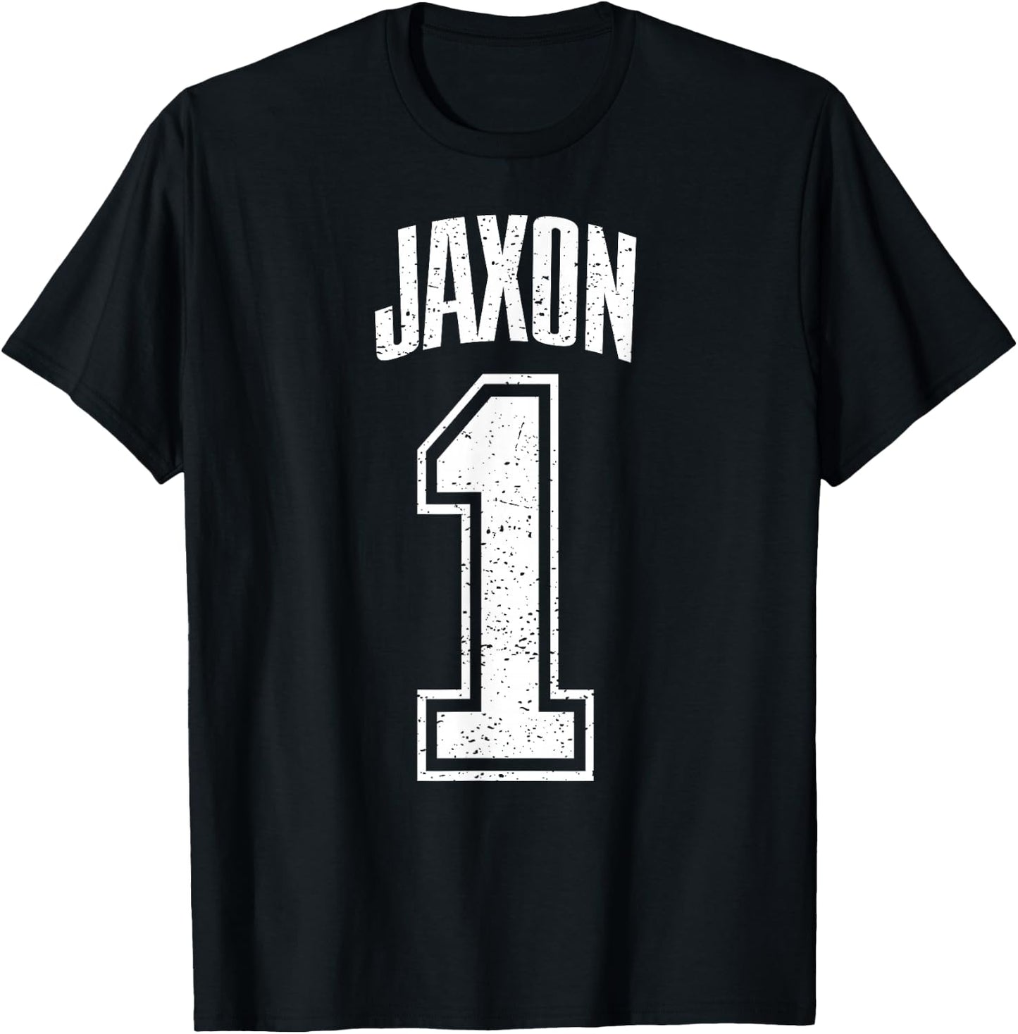 Jaxon Supporter Number 1 Biggest Fan T-Shirt - T-Shirt | Black