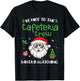 Funny Cafeteria Squad Crew Christmas School Lunch Lady X'mas T-Shirt - T-Shirt | Black