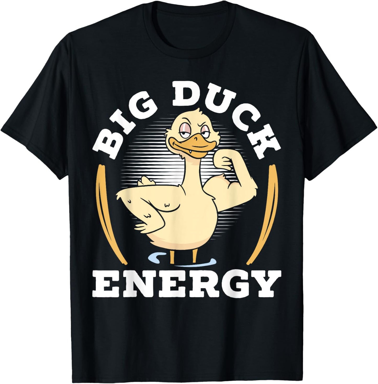 Big Duck Energy Duckling Bird Waterfowl Duck Lover T-Shirt - T-Shirt | Black