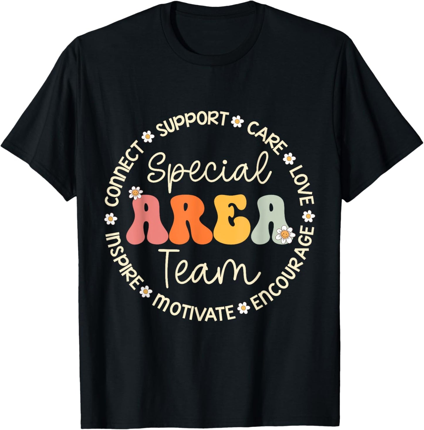 Special Area Team Appreciation Week Back to School T-Shirt - T-Shirt | Black