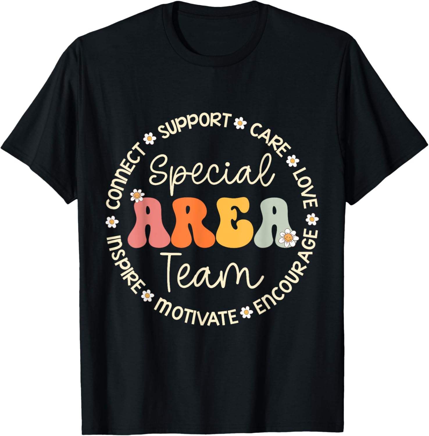 Special Area Team Appreciation Week Back to School T-Shirt - T-Shirt | Black