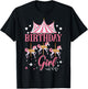 Carousel Birthday Party Birthday Girl T-Shirt - T-Shirt | Black