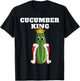 Gurkenkönig | Men's Cucumber | Boys Cucumber T-Shirt - T-Shirt | Black