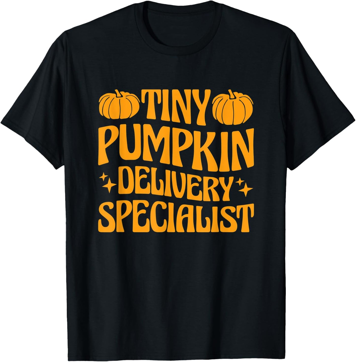 L&D Nurse Halloween Tiny Pumpkin Delivery Specialist T-Shirt - T-Shirt | Black