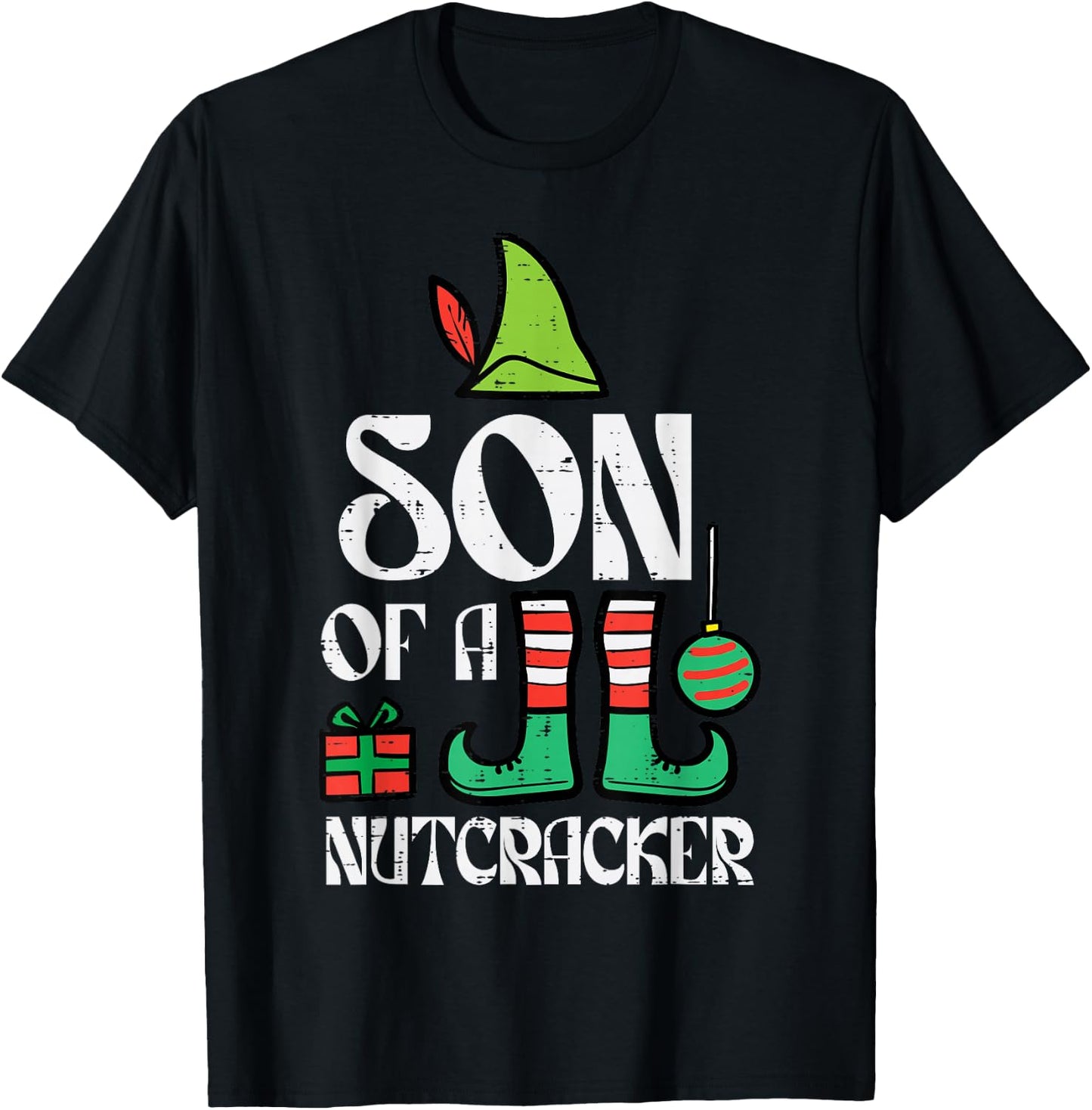 Christmas Son Of Nutcracker Xmas Family Boys Kids Toddler T-Shirt - T-Shirt | Black