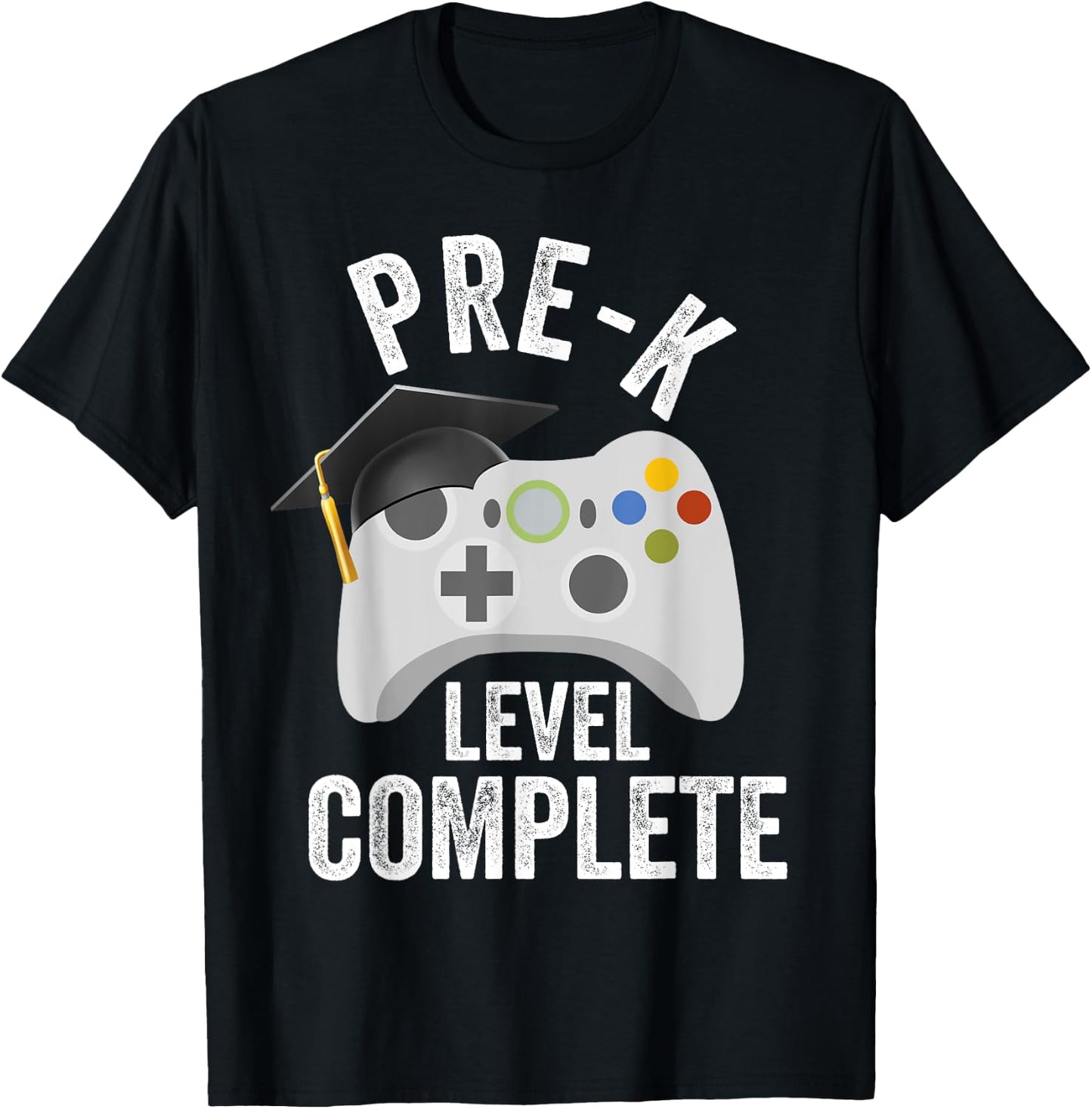 Pre-K Preschool Level Complete Graduation Party T-Shirt - T-Shirt | Black