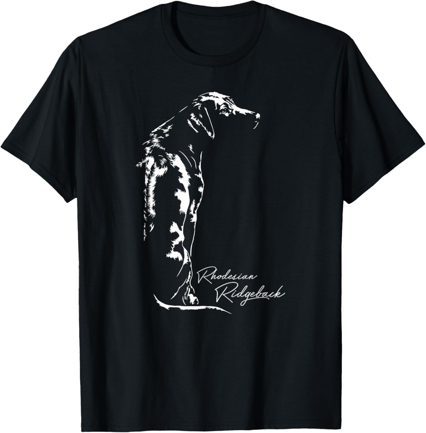 Rhodesian Ridgeback dog shirt funny Gift T-Shirt - T-Shirt | Black