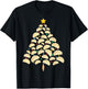 Pierogi Tree Polish Christmas Food Funny Men Women Kids T-Shirt - T-Shirt | Black