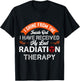 I shine from the inside, Radiation Therapy, Cancer Awareness T-Shirt - T-Shirt | Black