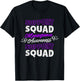 Support Squad Meningioma, Meningioma Warrior Awareness T-Shirt - T-Shirt | Black