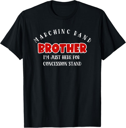 Marching band brother T-Shirt - T-Shirt | Black