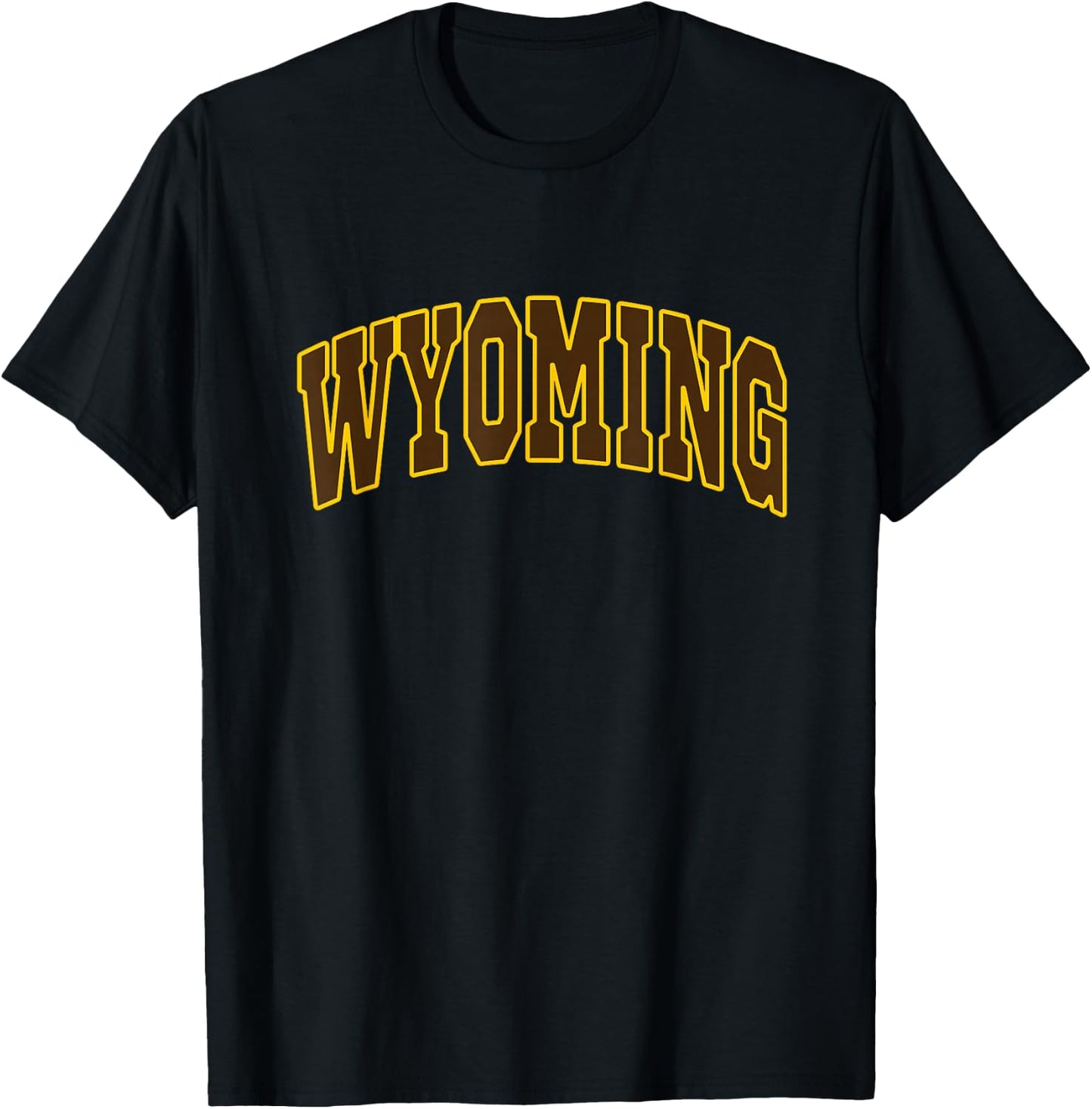 Wyoming - Throwback Design - Classic T-Shirt - T-Shirt | Black