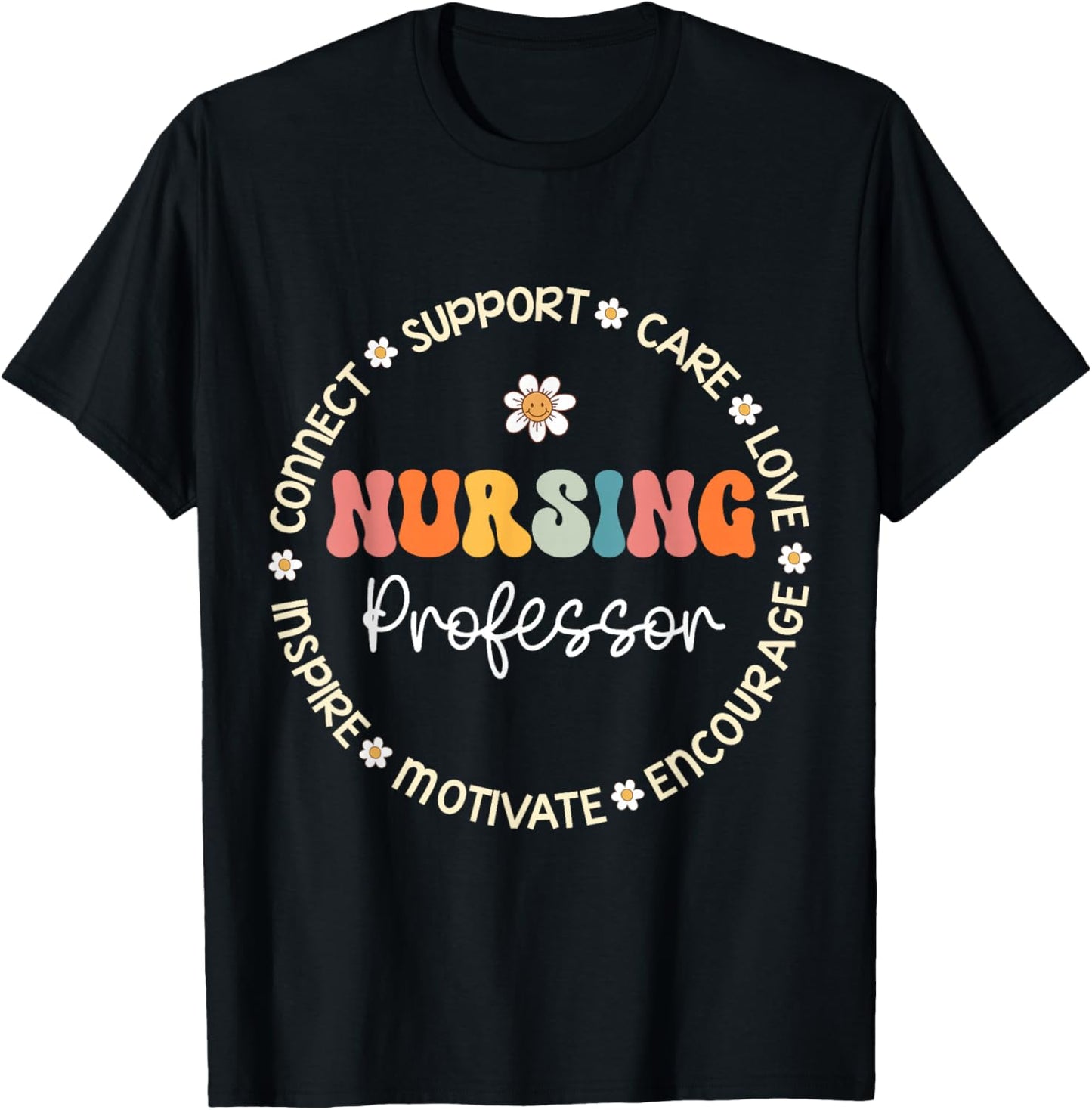 Nursing Professor Appreciation Week Back to School T-Shirt - T-Shirt | Black
