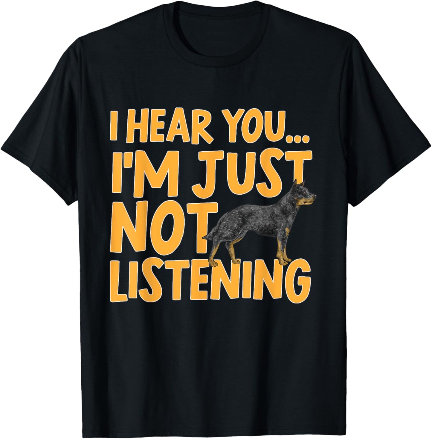 Australian Cattle Dog Blue Heeler T-Shirt - T-Shirt | Black