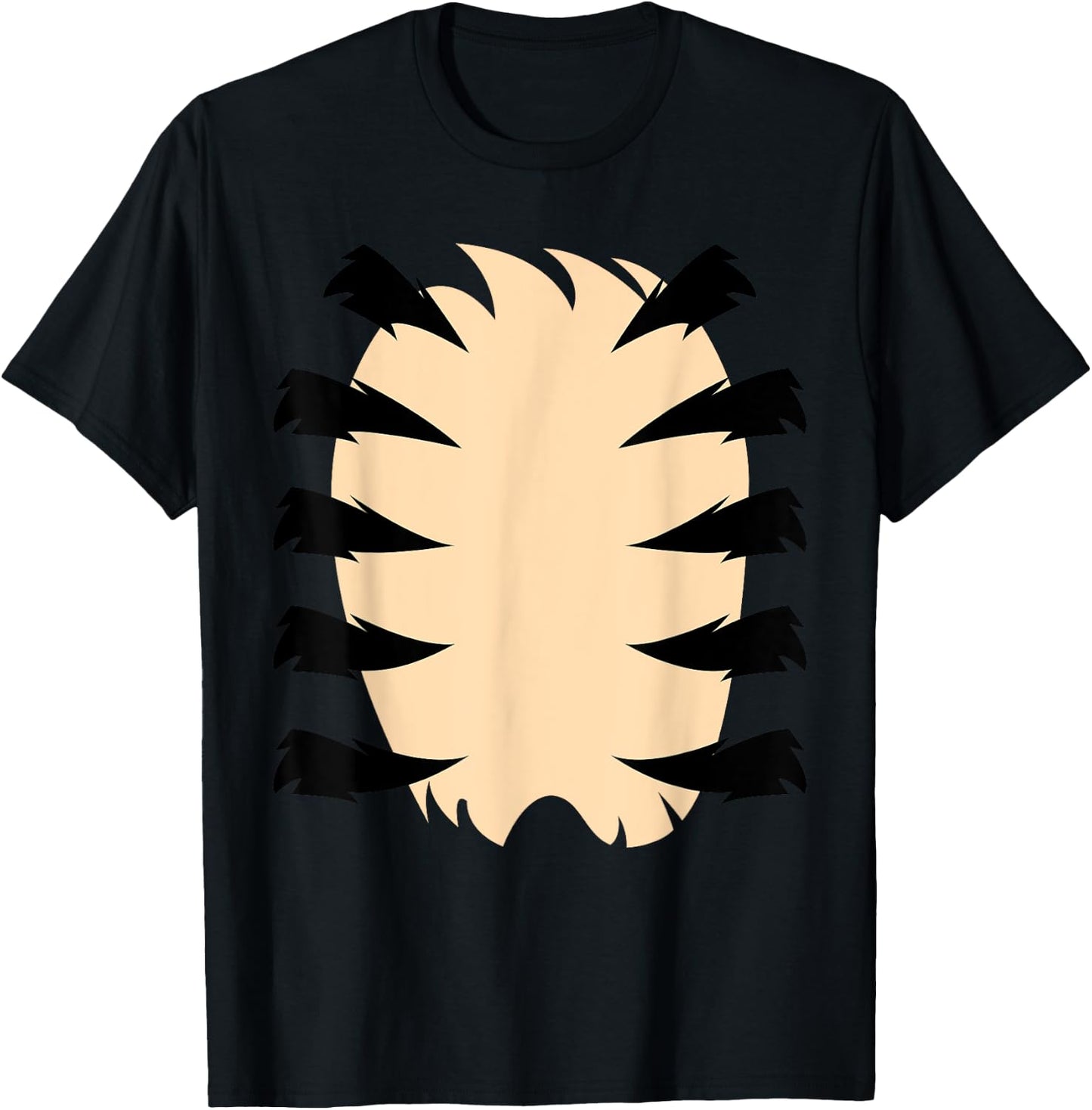 Orange Tiger Costume for Kids DIY Halloween Costume T-Shirt - T-Shirt | Black