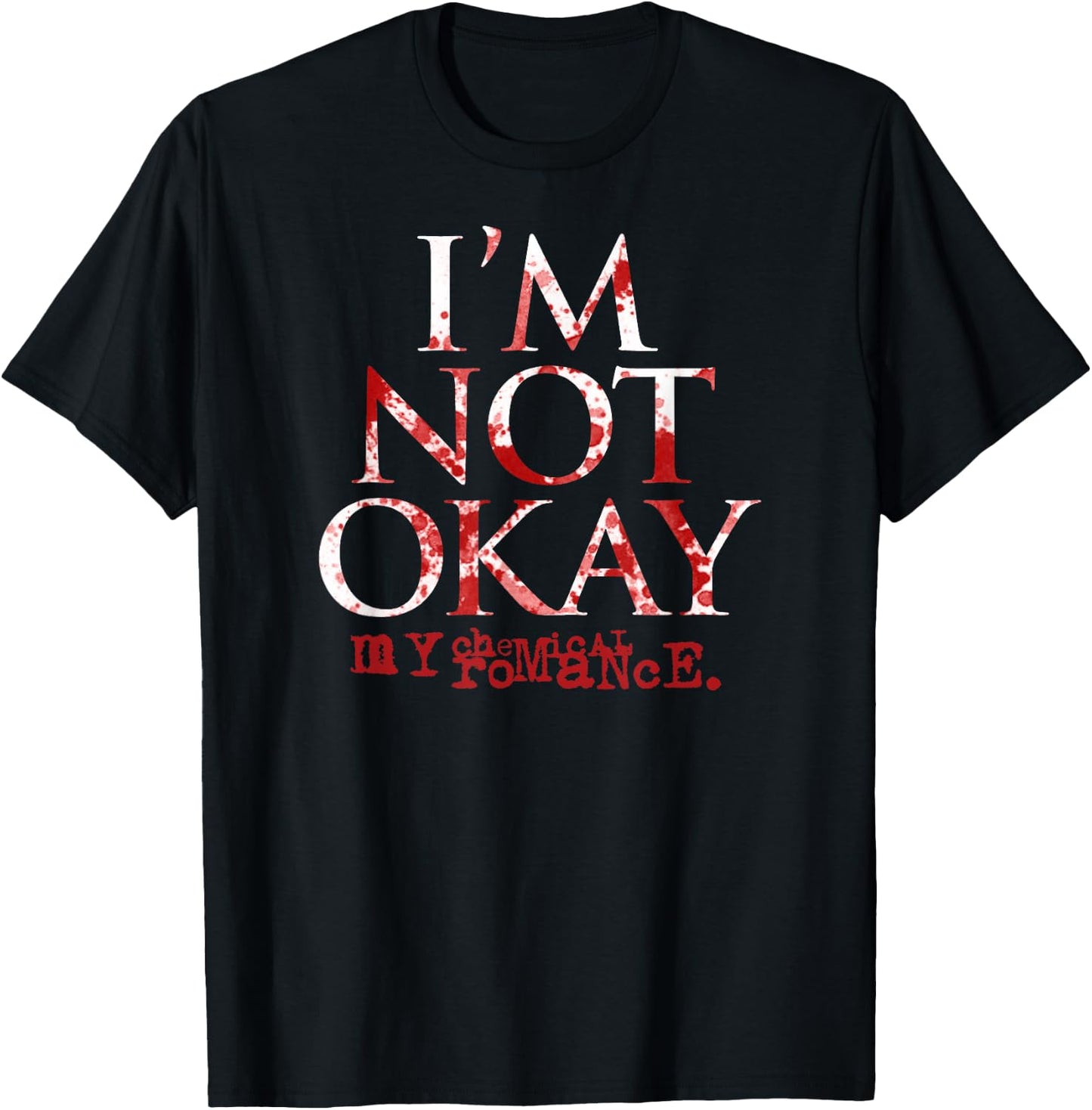 My Chemical Romance I'm Not Ok T-Shirt - T-Shirt | Black