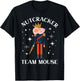 Team Mouse Nutcracker Shirt Christmas Dance Funny Soldier T-Shirt - T-Shirt | Black