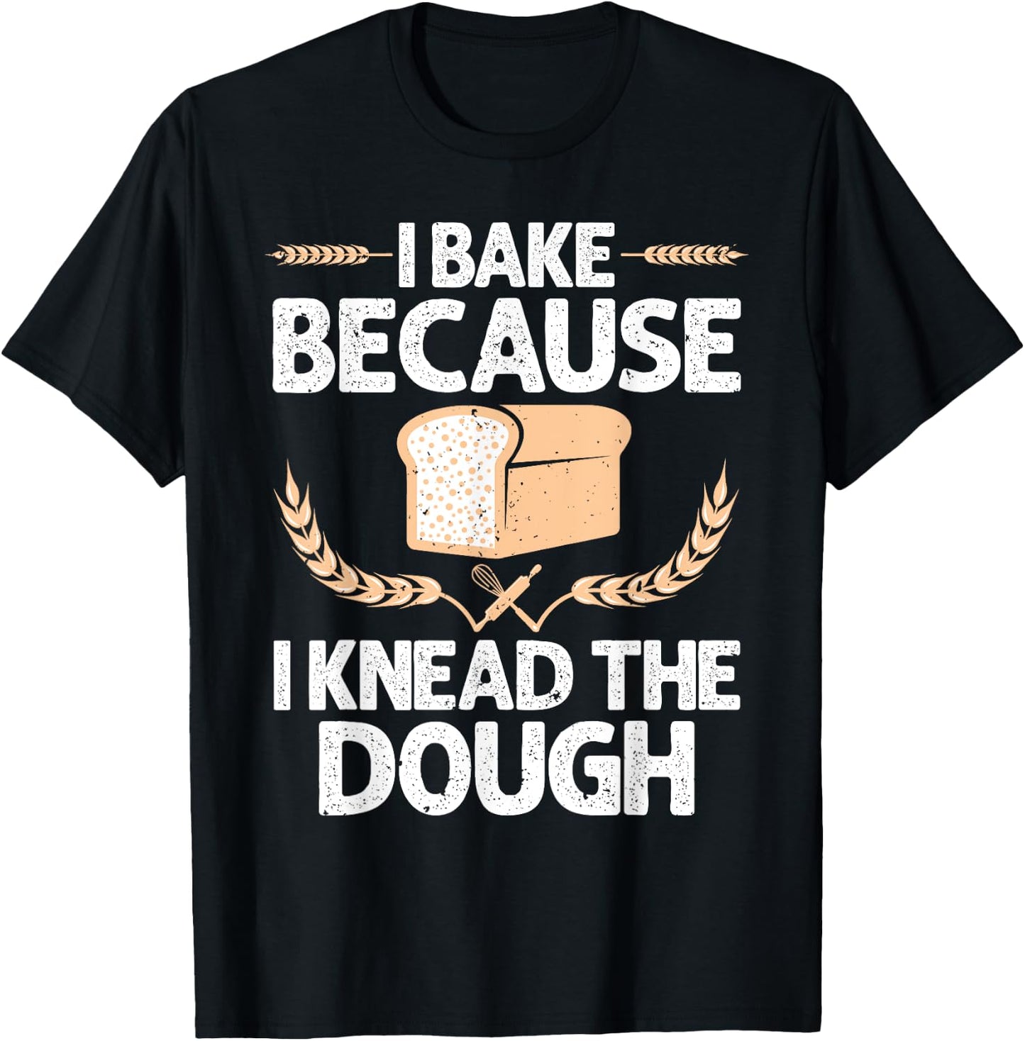 Funny Baking Design Women Baker Baking Pastry Lovers T-Shirt - T-Shirt | Black