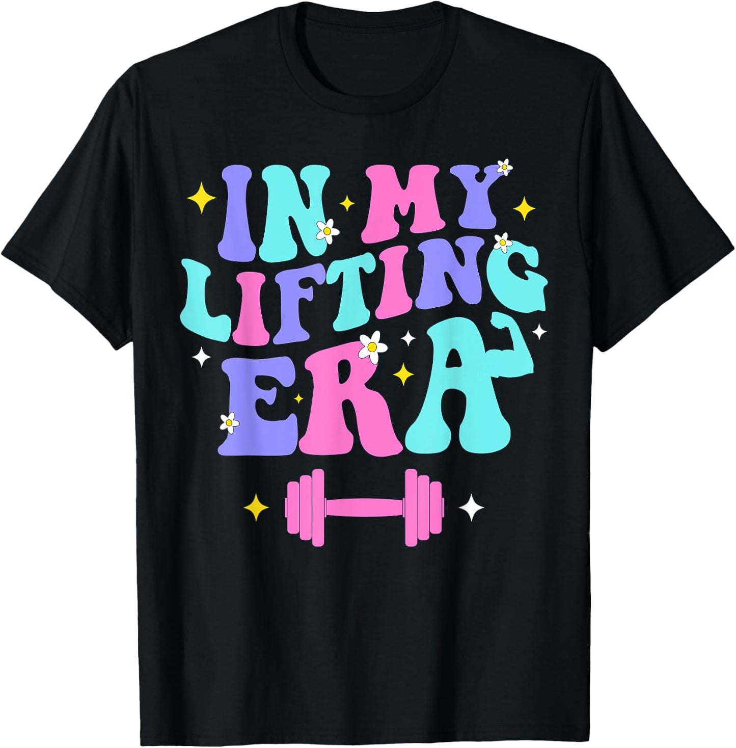 In My Lifting Era Gym Weight Personal Trainer Gymer T-Shirt - T-Shirt | Black