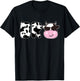 Brother of The Birthday Girl Funny Cow Bro Family Matching T-Shirt - T-Shirt | Black