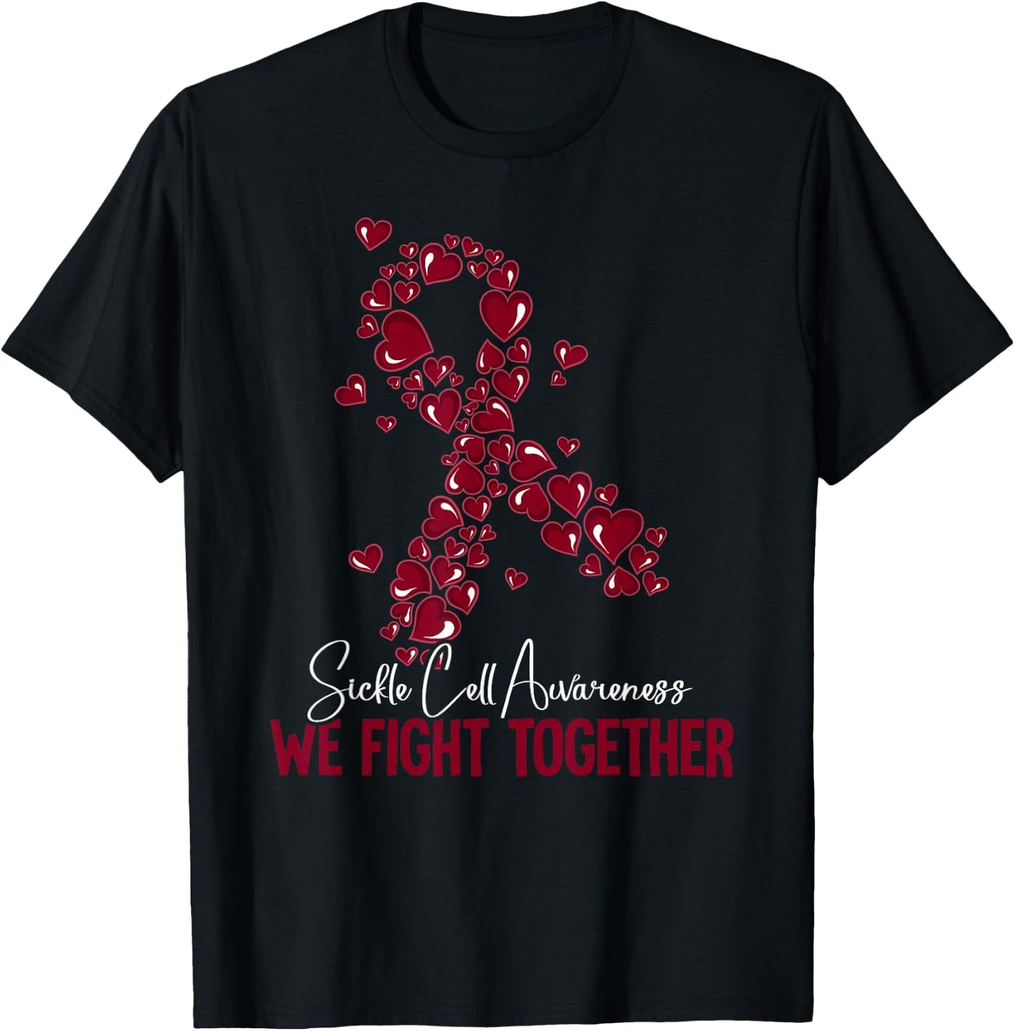 Sickle Cell Awareness T-Shirt - T-Shirt | Black