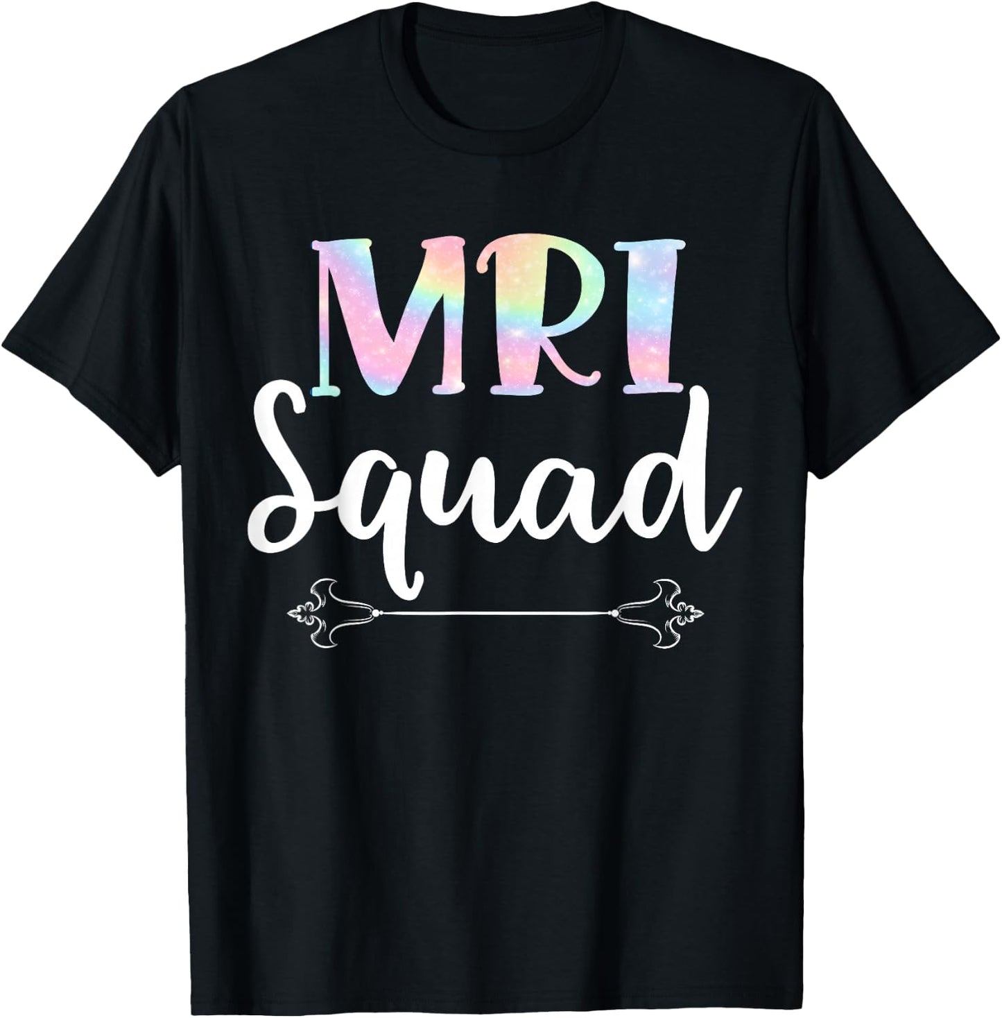 MRI Squad MRI Scan Tech Radiology Red Technician Medical T-Shirt - T-Shirt | Black
