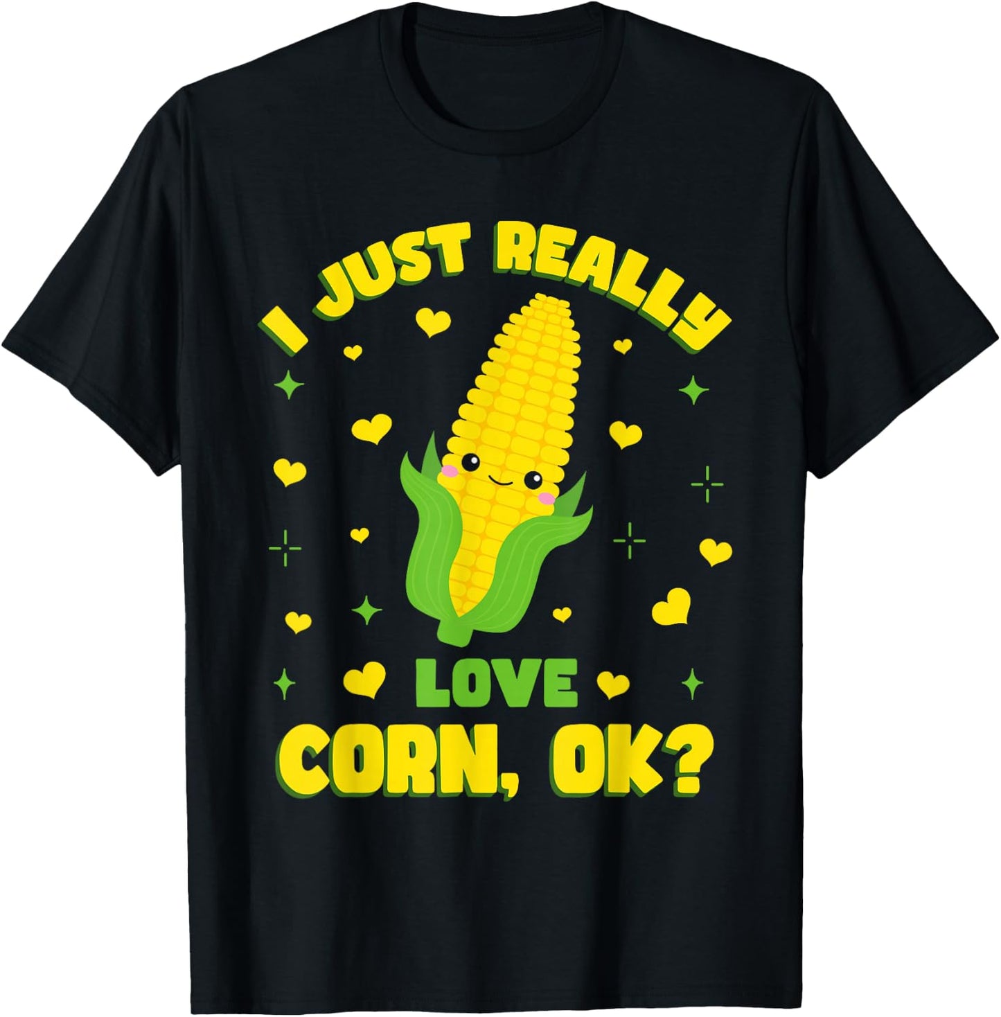 Corn Cob Kids Farming Corn Toddler T-Shirt - T-Shirt | Black