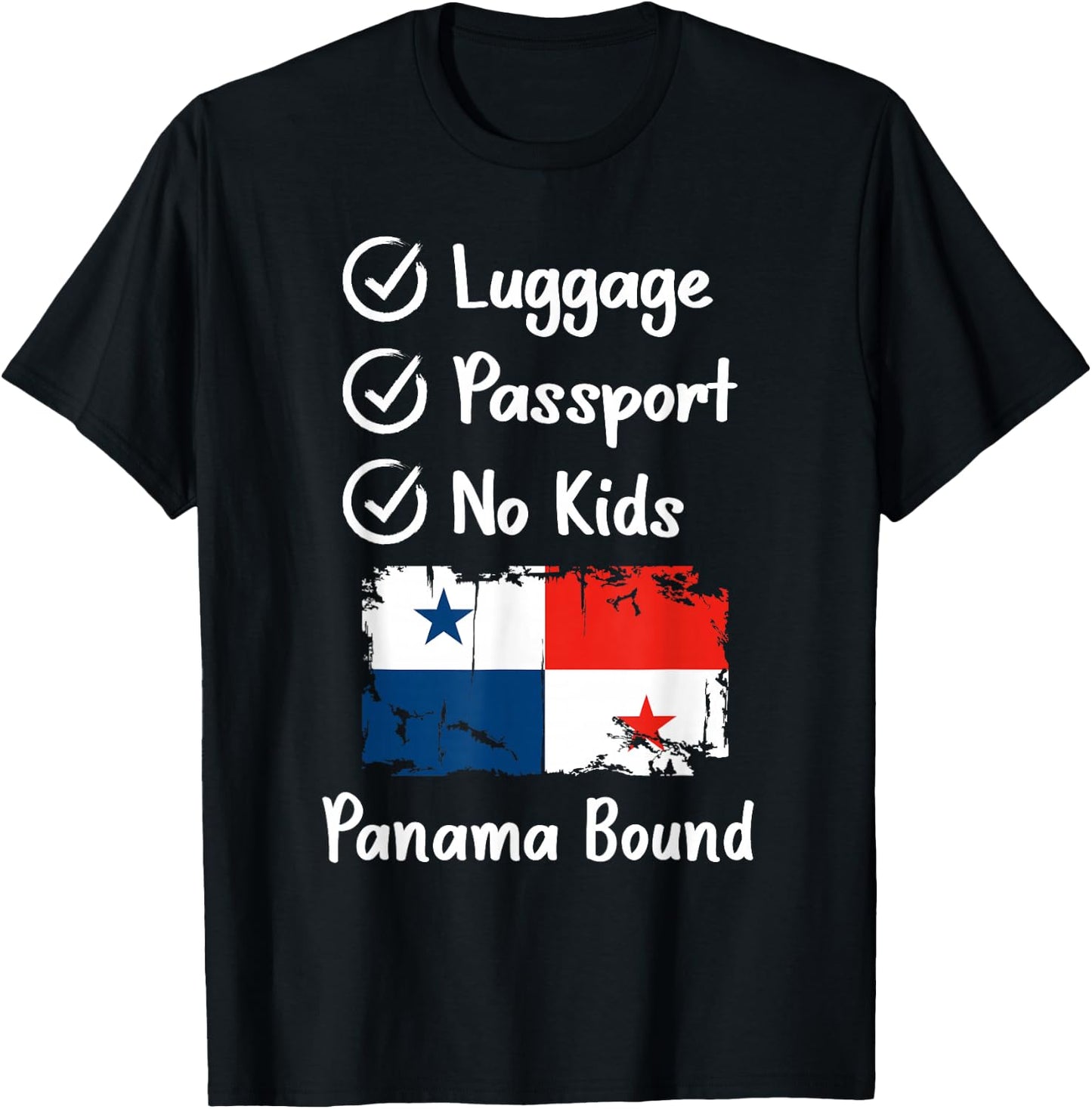 Panama Travel Panamanian Trip Panama Vacation T-Shirt - T-Shirt | Black
