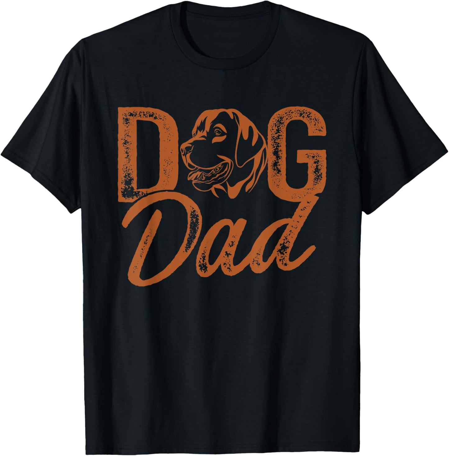 Labrador Retriever Dog Dad Lab Daddy Men T-Shirt - T-Shirt | Black