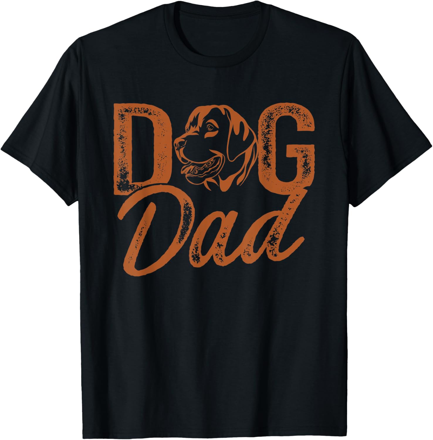 Labrador Retriever Dog Dad Lab Daddy Men T-Shirt - T-Shirt | Black