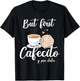 But First Cafecito Y Pan Dulce Cafe Cute Spanish Pun Coffee T-Shirt - T-Shirt | Black