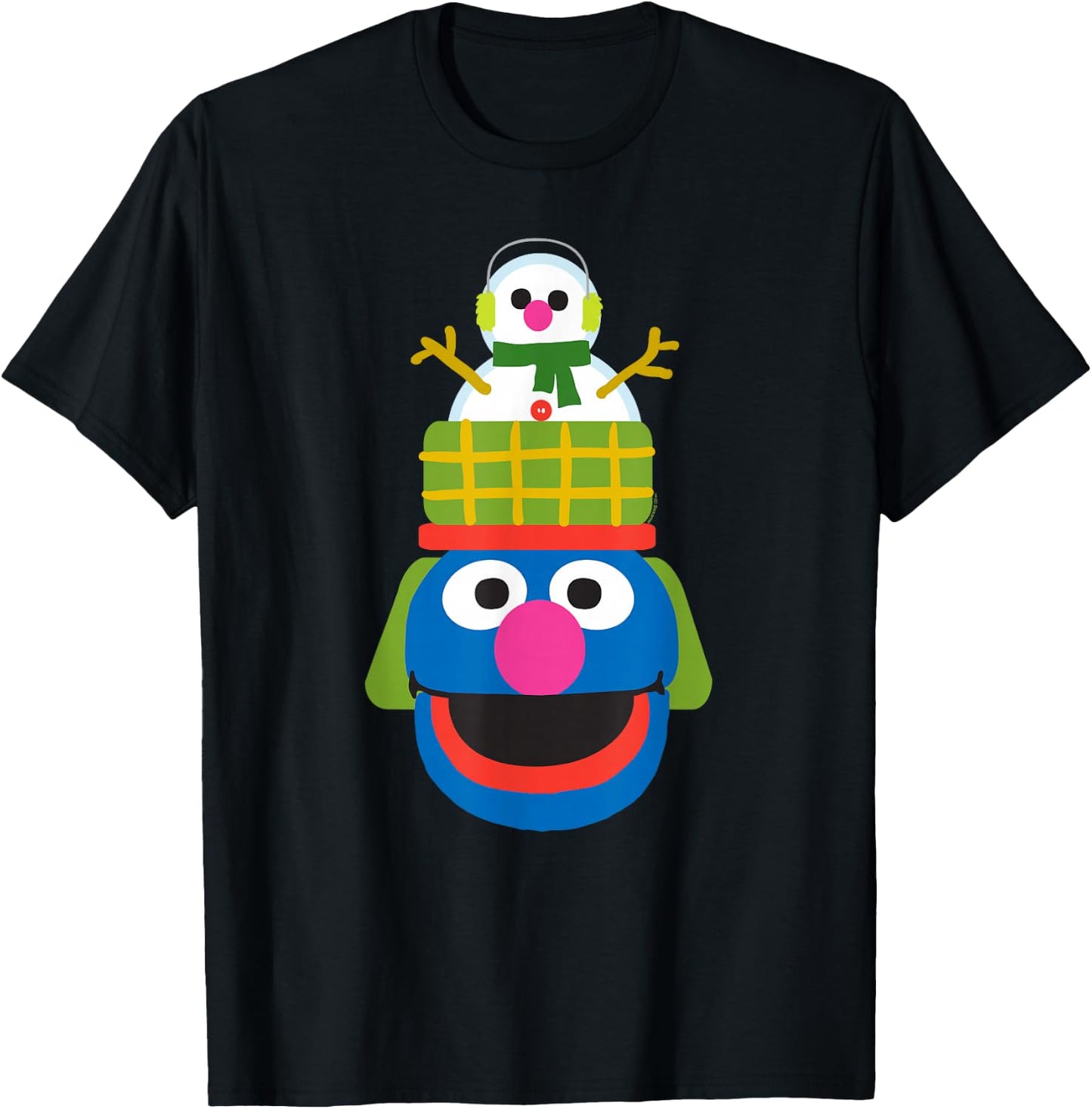 Sesame Street Christmas Nutcracker Grover T-Shirt - T-Shirt | Black