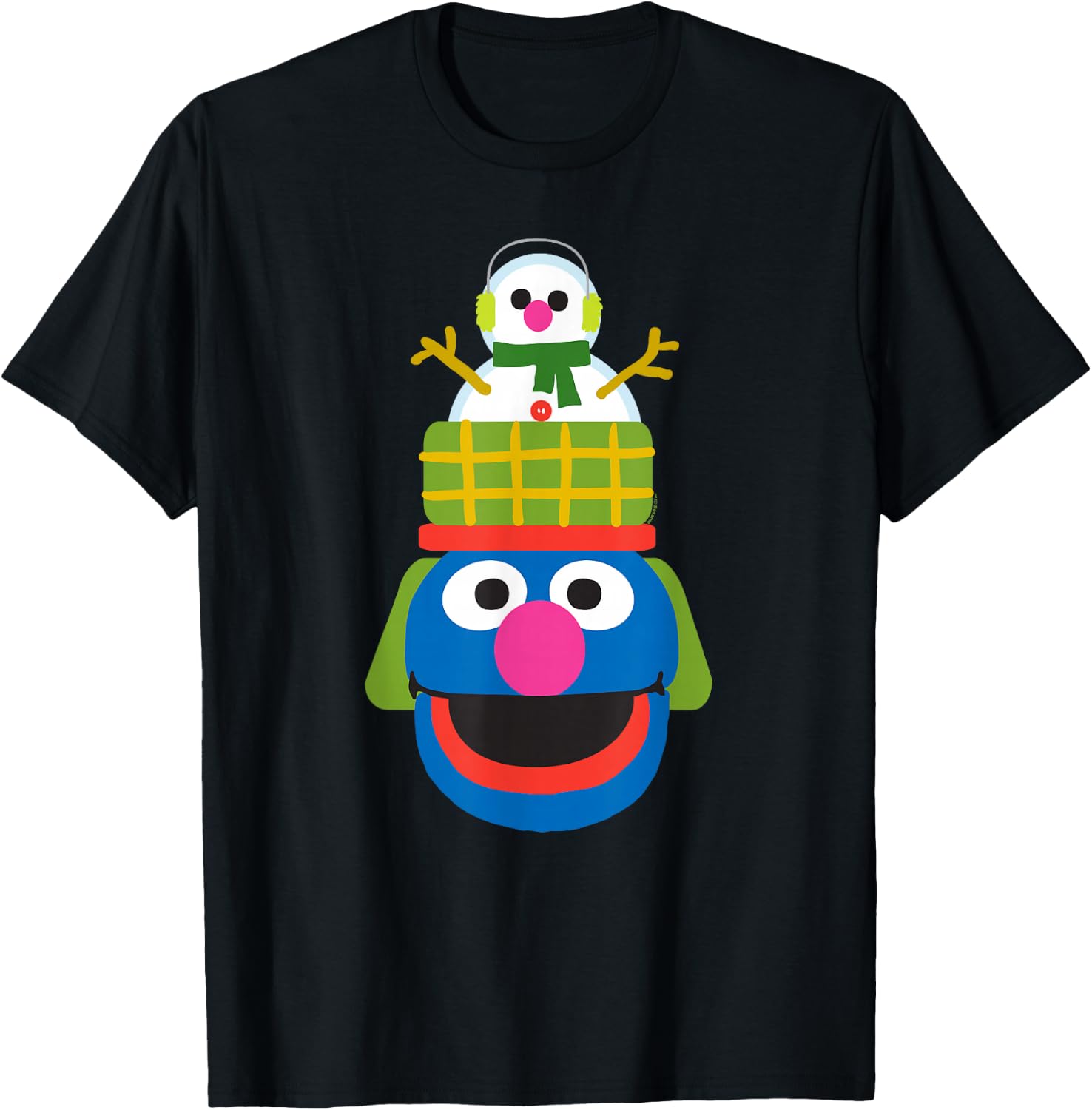 Sesame Street Christmas Nutcracker Grover T-Shirt - T-Shirt | Black