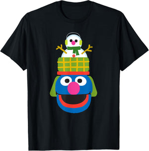 Sesame Street Christmas Nutcracker Grover T-Shirt - T-Shirt | Black