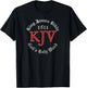 King James Bible 1611 Version God's Holy Word KJV Christian T-Shirt - T-Shirt | Black