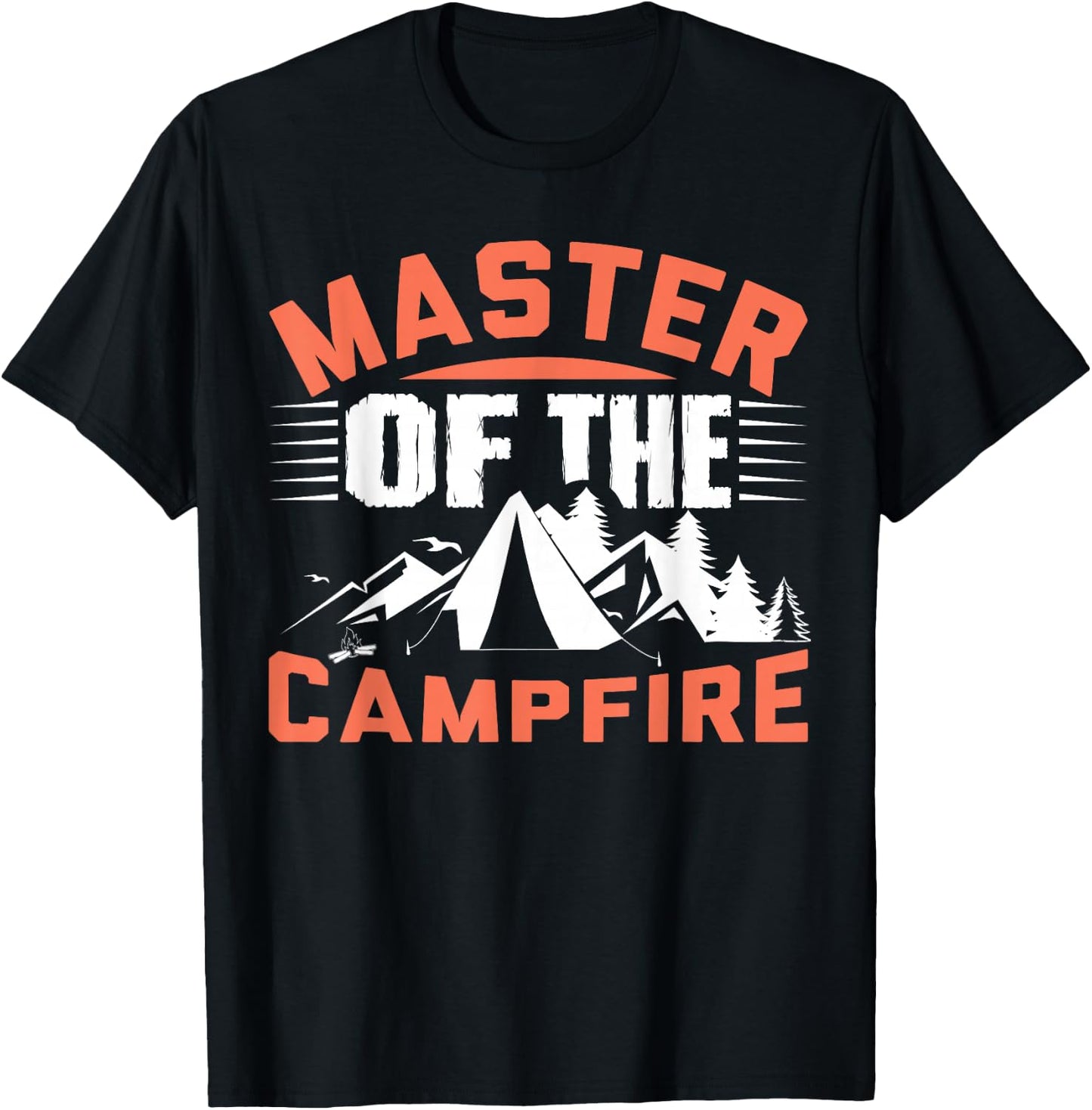 Master Of The Campfire T-Shirt - T-Shirt | Black