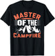 Master Of The Campfire T-Shirt - T-Shirt | Black