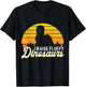 Silkie Chicken Farmer I Raise Dinosaurs Chinese Silk Chicken T-Shirt - T-Shirt | Black