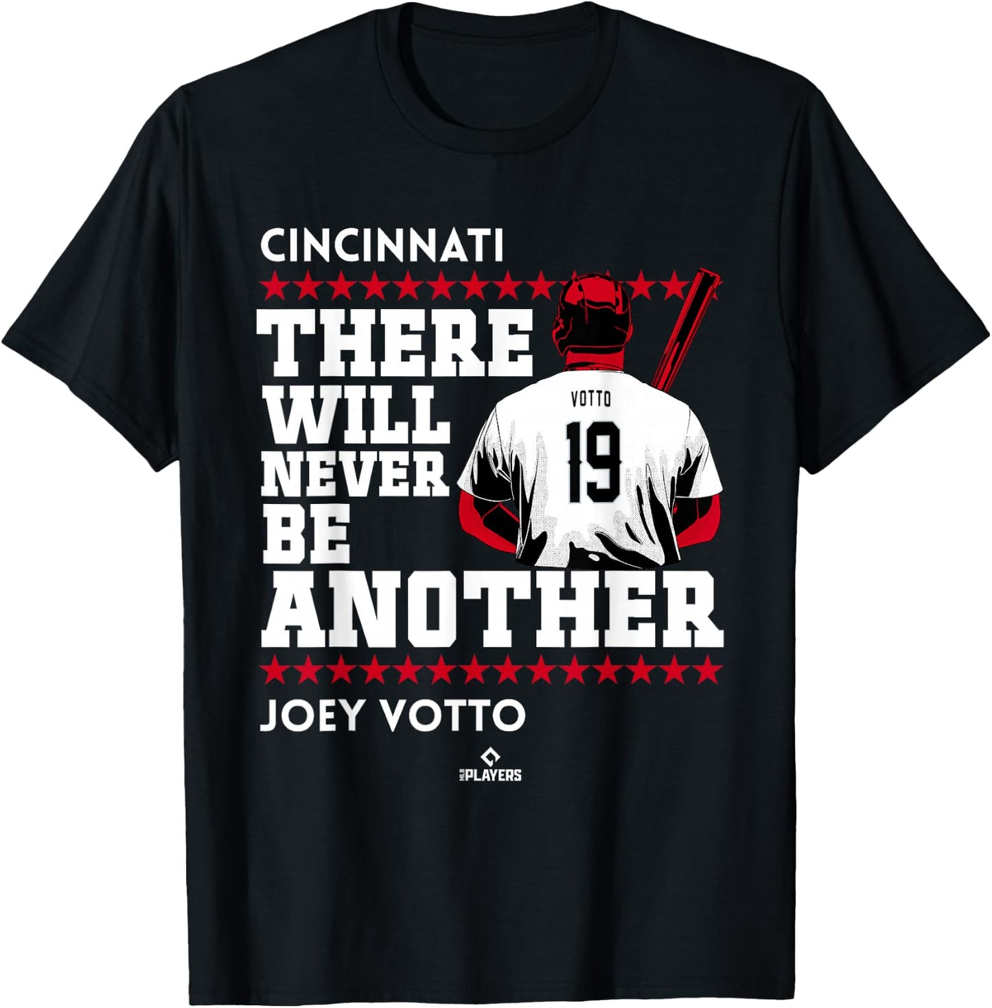 Never Be Another Joey Votto Cincinnati MLBPA T-Shirt - T-Shirt | Black