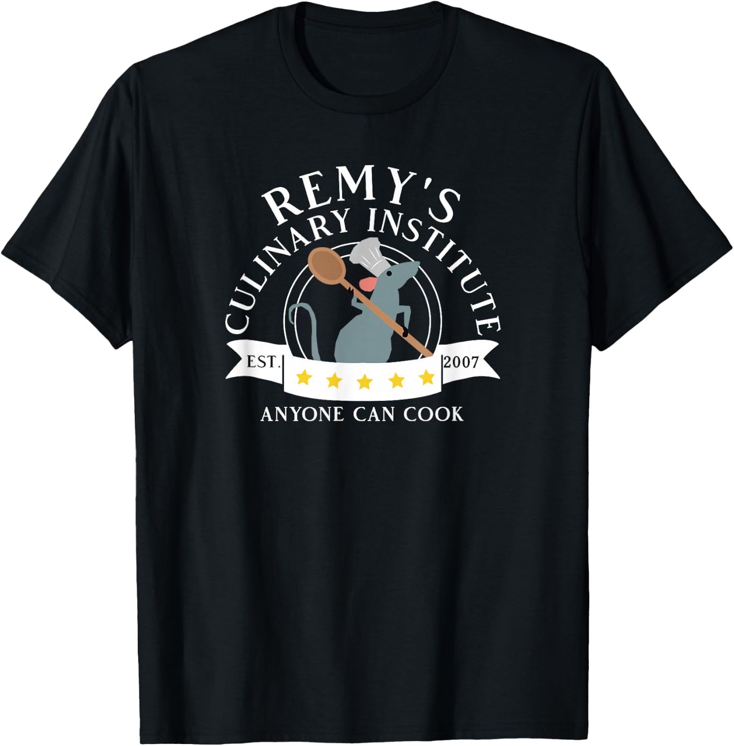 Culinary Institute Anyone Can Cook T-Shirt - T-Shirt | Black