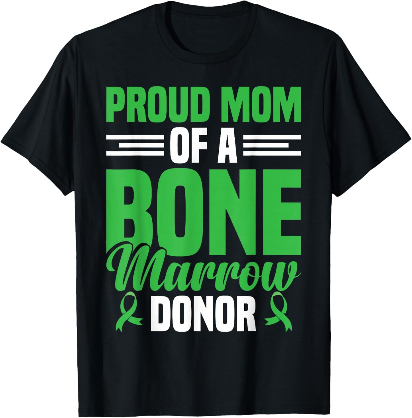 Bone Marrow Survivor Transplant Bone Marrow Donor T-Shirt - T-Shirt | Black