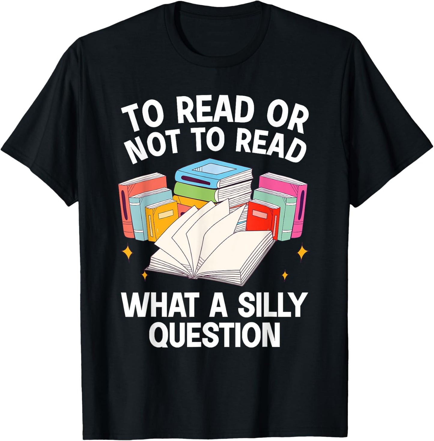 Cute Book Design Women Bookworm Reader Book Lover T-Shirt - T-Shirt | Black