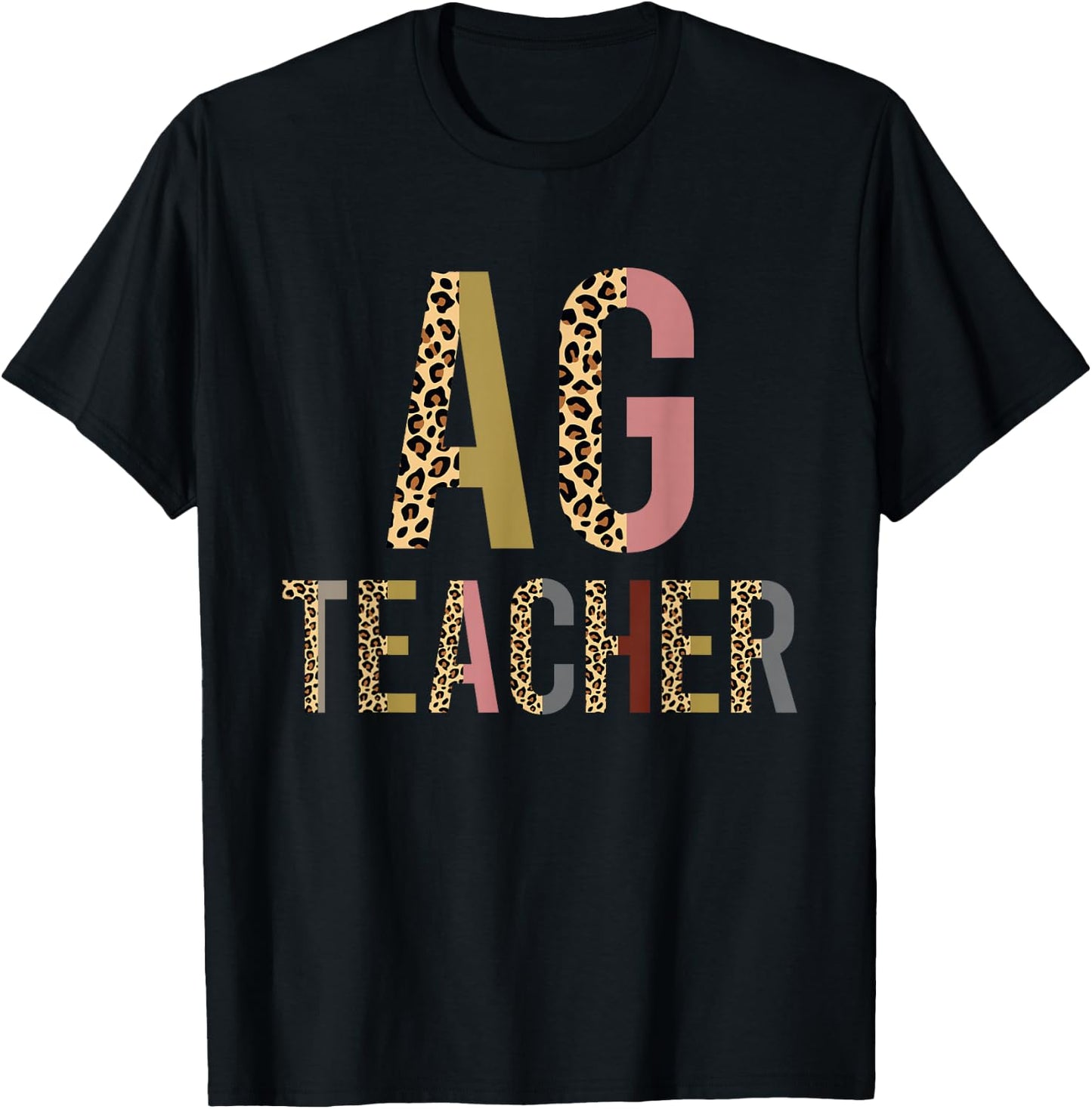 AG Teacher Farmer Life Agriculture Teacher T-Shirt - T-Shirt | Black