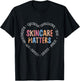 Vintage Skincare Matters Skin Esthetician Retro Skincare T-Shirt - T-Shirt | Black