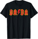 Dada Rocks: Rock and Roll Father's Day New Dads Distressed T-Shirt - T-Shirt | Black