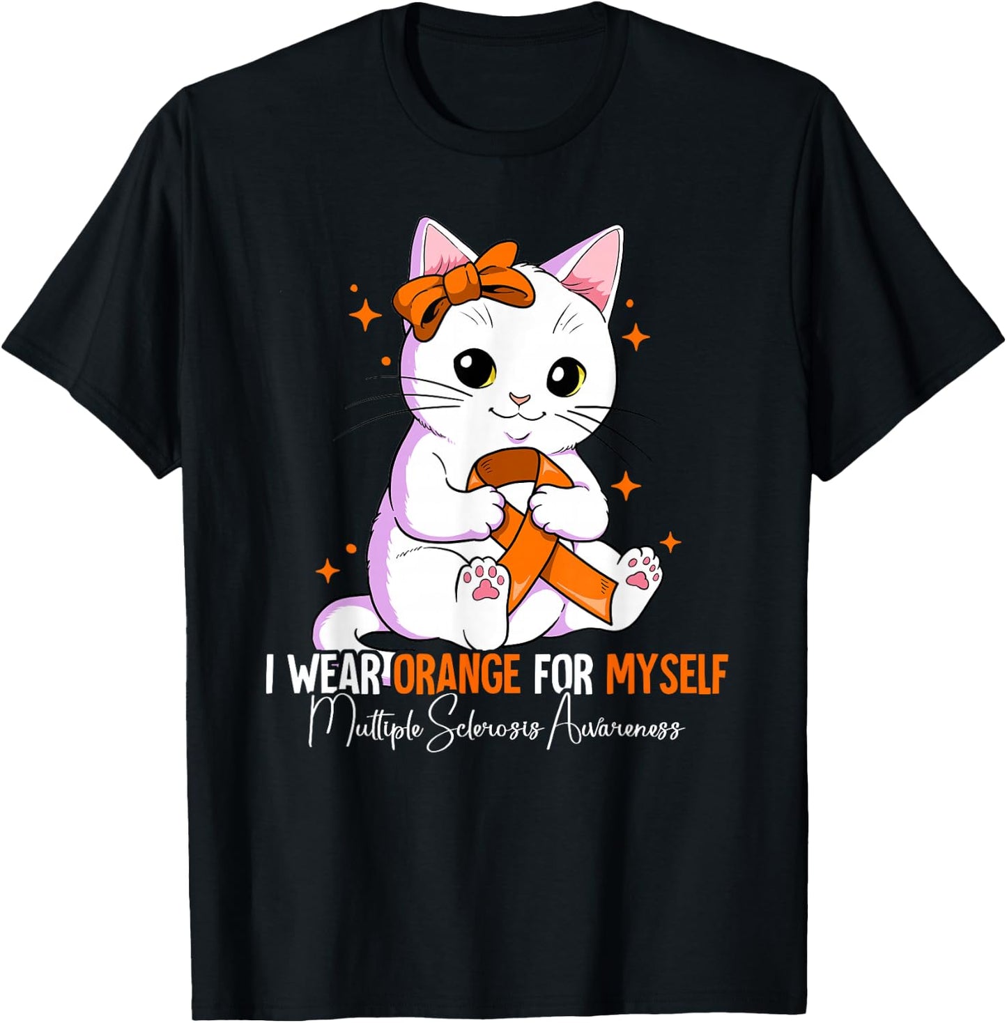 Multiple Sclerosis Awareness T-Shirt - T-Shirt | Black
