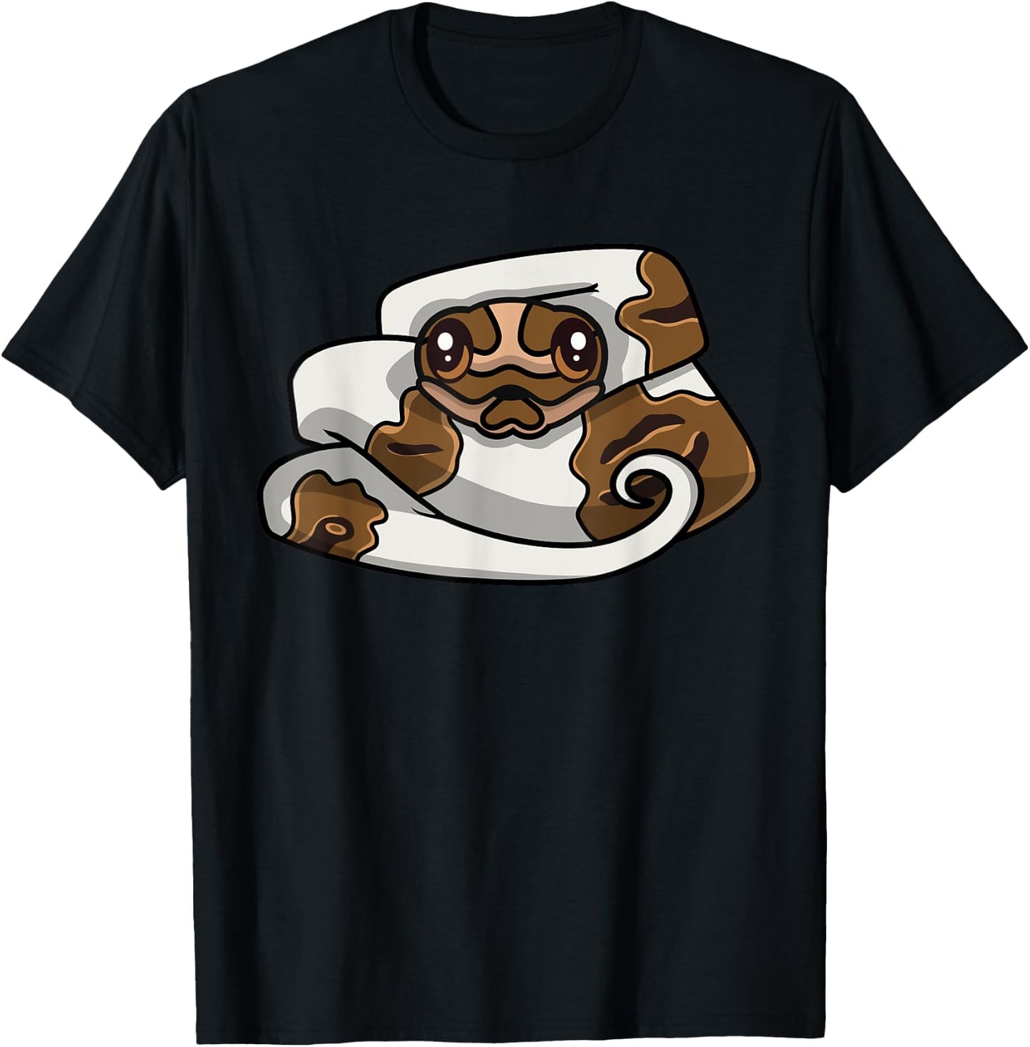 Piebald Ball Python Cute Piebald Ball Python Owner T-Shirt - T-Shirt | Black